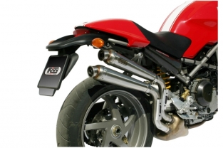 Mivv X-Cone RVS Slip-on Set Ducati S2R 800 2005-2007